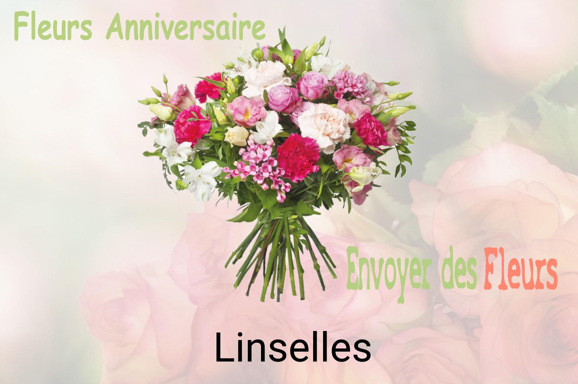 Bouquet de fleurs d’anniversaire livré à Linselles